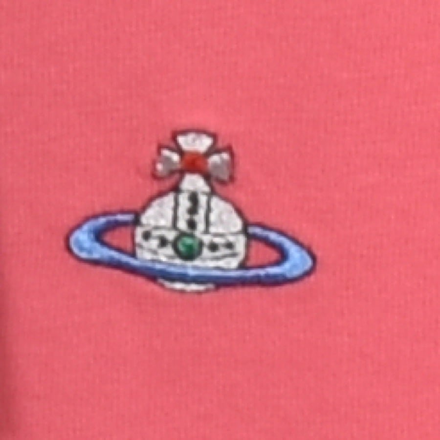 Alternative Image for ProductVivienne Westwood Small Orb Logo T Shirt Pink3